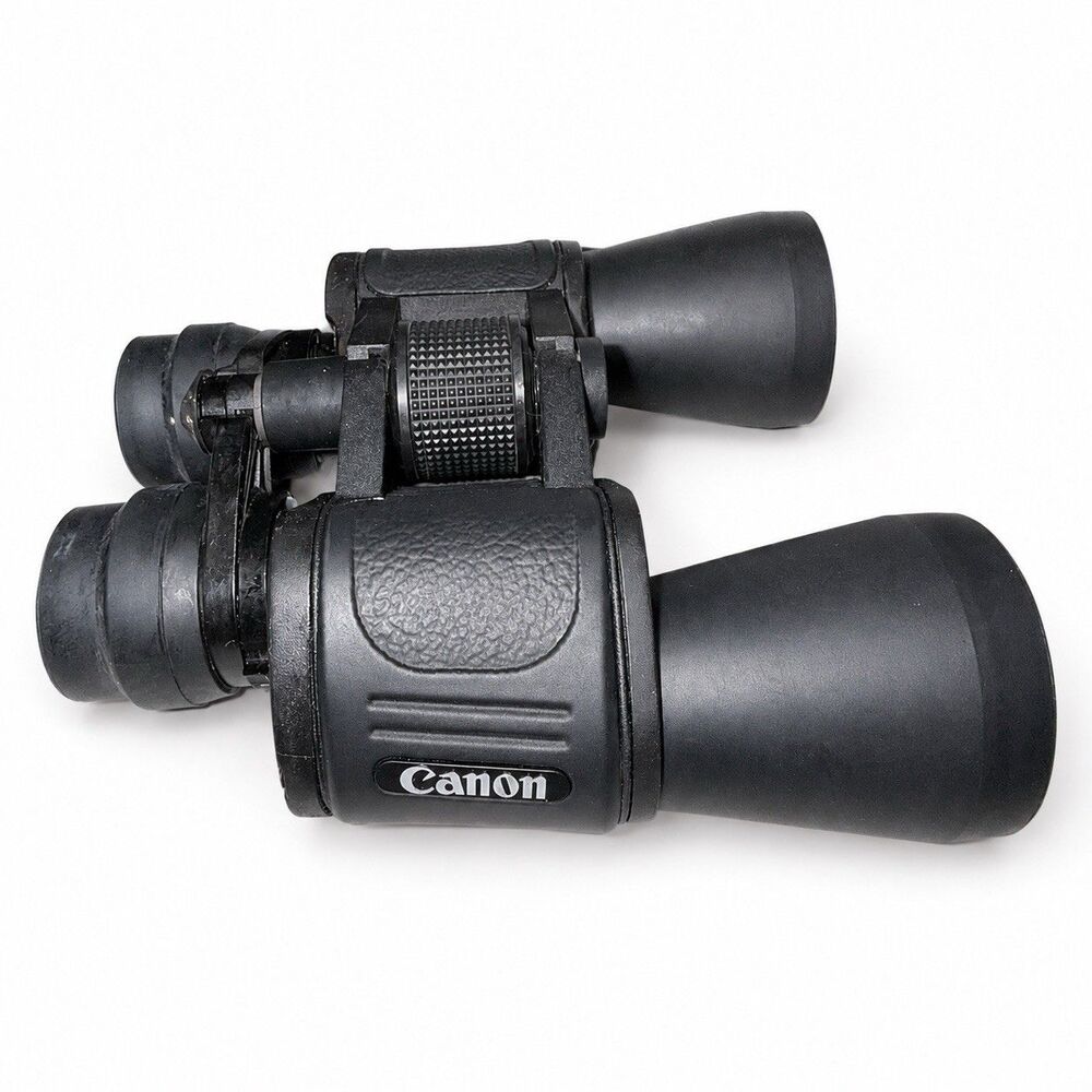 Canon 10x-90x Zoom Binoculars Black Working Vintage No Cracks